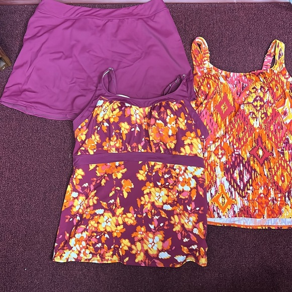 EUC Denim&Co three-piece swimsuit.. - Picture 3 of 8